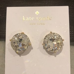 kate spade Jewelry - Kate Spade Clear Gem Stud Earrings kate spade Jewelry - Kate Spade Clear Gem Stud Earrings